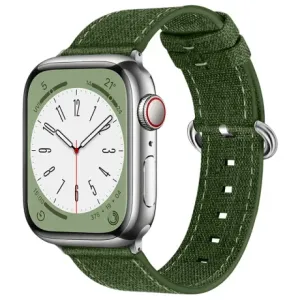 BStrap Denim remen za Apple Watch 38/40/41mm, olive green