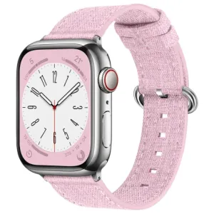 BStrap Denim remen za Apple Watch 38/40/41mm, pink