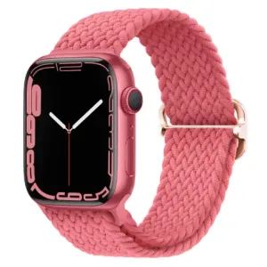 BStrap Elastic Nylon remen za Apple Watch 38/40/41mm, bright pink
