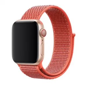 BStrap Nylon remen za Apple Watch 38/40/41mm, Coral Pink