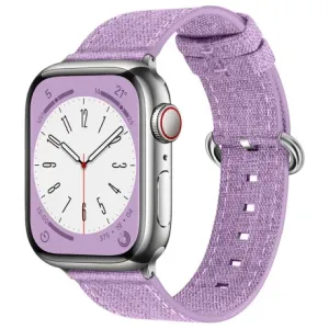 BStrap Denim remen za Apple Watch 42/44/45mm, purple