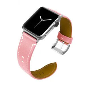 BStrap Leather Italy remen za Apple Watch 42/44/45mm, Pink