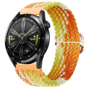 BStrap Elastic Nylon remen za Huawei Watch GT/GT2 46mm, fragrant orange