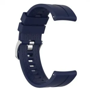 BStrap Silicone Cube remen za Huawei Watch GT 42mm, dark blue