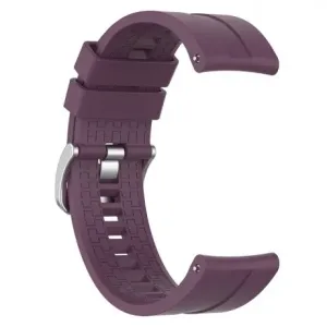 BStrap Silicone Cube remen za Huawei Watch GT 42mm, purple plum
