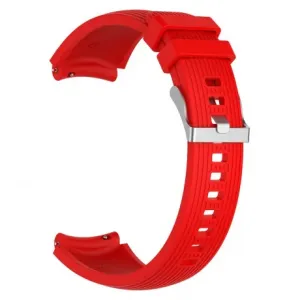 BStrap Silicone Davis remen za Huawei Watch GT 42mm, red