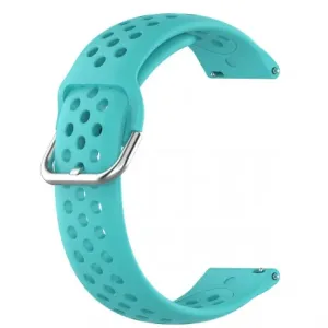 BStrap Silicone Dots remen za Huawei Watch GT 42mm, teal