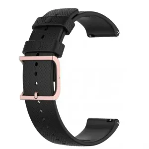 BStrap Silicone Rain remen za Huawei Watch GT 42mm, black
