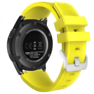 BStrap Silicone Sport remen za Huawei Watch GT 42mm, yellow