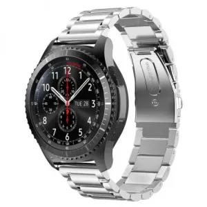 BStrap Stainless Steel remen za Huawei Watch GT 42mm, silver