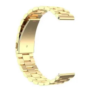 BStrap Stainless Steel remen za Huawei Watch GT/GT2 46mm, gold #370367