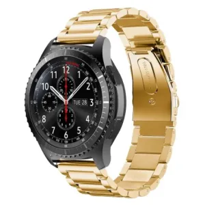 BStrap Stainless Steel remen za Huawei Watch GT/GT2 46mm, gold