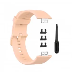 BStrap Silicone remen za Huawei Watch Fit, sand pink