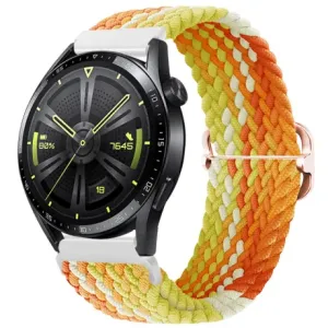 BStrap Elastic Nylon remen za Huawei Watch GT2 42mm, fragrant orange