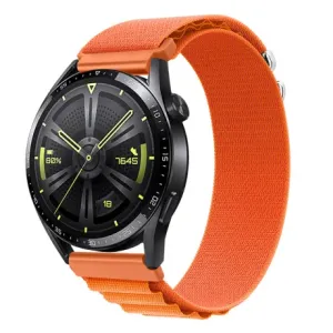 BStrap Nylon Loop remen za Huawei Watch GT2 42mm, orange