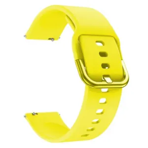 BStrap Silicone V2 remen za Huawei Watch GT2 42mm, yellow