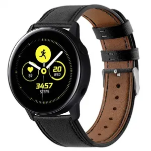 BStrap Leather Italy remen za Huawei Watch GT3 42mm, black