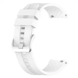 BStrap Silicone Cube remen za Huawei Watch GT3 46mm, white