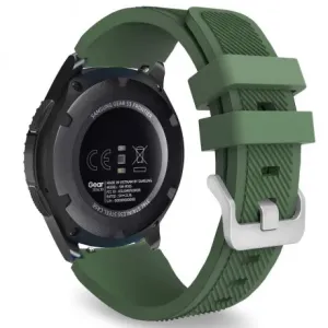 BStrap Silicone Sport remen za Huawei Watch GT3 46mm, dark green