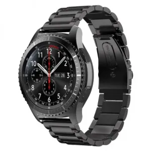 BStrap Stainless Steel remen za Huawei Watch GT3 46mm, black