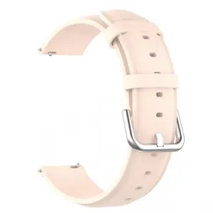 BStrap Leather Lux remen za Samsung Galaxy Watch 3 41mm, sand pink