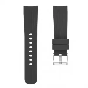 BStrap Silicone Line (Large) remen za Samsung Galaxy Watch 3 41mm, black