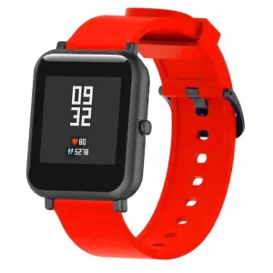 BStrap Silicone V4 remen za Samsung Galaxy Watch 3 41mm, red