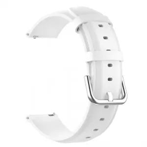 BStrap Leather Lux remen za Samsung Galaxy Watch 3 45mm, white
