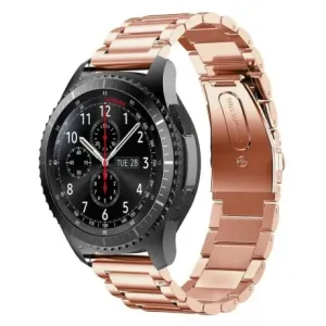 BStrap Stainless Steel remen za Samsung Galaxy Watch 3 45mm, rose gold