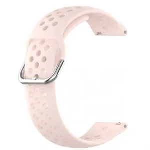 BStrap Silicone Dots remen za Samsung Galaxy Watch 42mm remen, pink