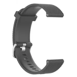 BStrap Silicone Land remen za Samsung Galaxy Watch 42mm, dark gray
