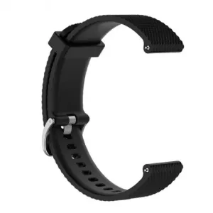 BStrap Silicone Bredon remen za Samsung Gear S3, black