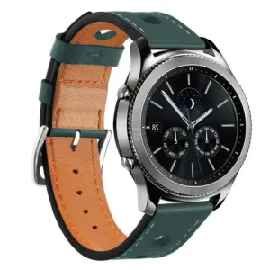 BStrap Leather Italy remen za Xiaomi Watch S1 Active, stone blue