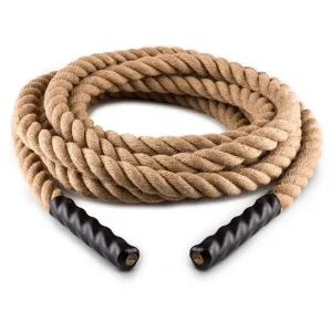 Capital Sports Power rope, 9 m/3,8 cm, uže za njihanje, konoplja