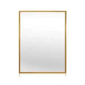 Casa Chic Croxley Zidno ogledalo u metalnom okviru pravokutno 70 x 50 cm #4817