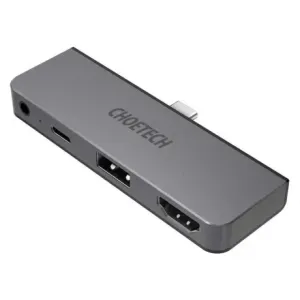 Choetech HUB adapter za Apple iPad Pro USB-C 60W PD, crno #362433