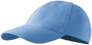 6-dijelna bejzbolska kapa, plavo nebo, podesiva