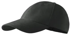 6-dijelna bejzbolska kapa, tamni škriljevac, podesiva #254922