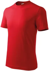 Dječja jednostavna majica, crvena, 110cm / 4godine #254681