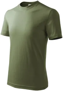 Dječja jednostavna majica, khaki, 110cm / 4godine #254791