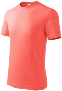 Dječja jednostavna majica, koraljni, 110cm / 4godine #254871