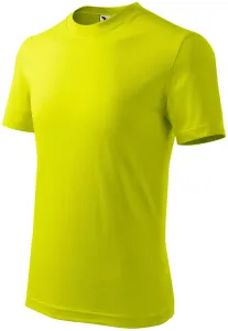 Dječja jednostavna majica, limeta zelena, 110cm / 4godine #254741