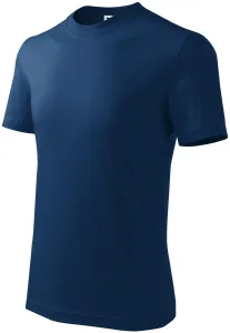 Dječja jednostavna majica, ponoćno plava, 110cm / 4godine #254881