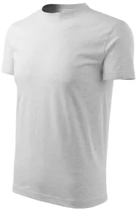 Dječja jednostavna majica, svijetlo sivi mramor, 110cm / 4godine #254781