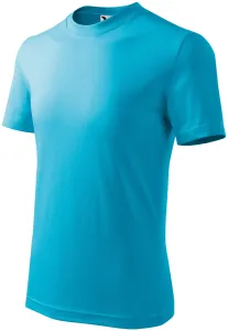 Dječja jednostavna majica, tirkiz, 110cm / 4godine #254731
