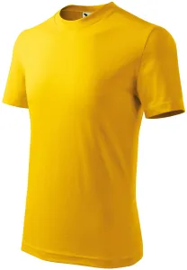 Dječja jednostavna majica, žuta boja, 122cm / 6godina