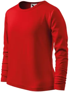 Dječja majica dugih rukava, crvena, 146cm / 10godina