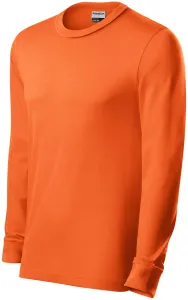 Izdržljiva muška majica s dugim rukavima, naranča, S