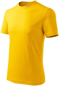 Klasična majica, žuta boja, S
