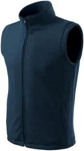 Klasični prsluk od flisa, tamno plava, XL